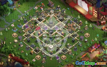Copy Town Hall 17 Base Layouts for Clash of Clans #51382