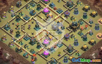 Top TH17 Base Layouts for Clash of Clans #51405