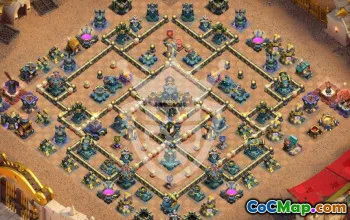 Top CoC Town Hall 17 Base Layouts & Maps #51409