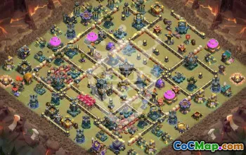 Copy TH17 Base Layouts for Clash of Clans #51410