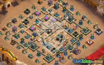 Download Top Clash of Clans TH17 Base Layouts #51414