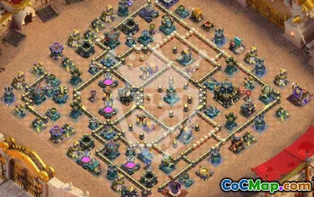 Best Copy Base Layout for Clash of Clans Town Hall 17 #51417