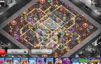 Top Copy Base Layout for Town Hall 17 CoC #51438