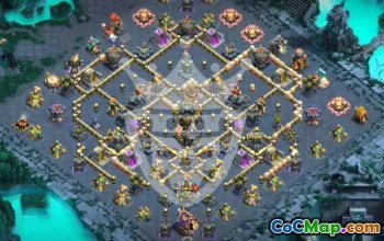 Top Copy Base Layouts for Clash of Clans TH17 #51474