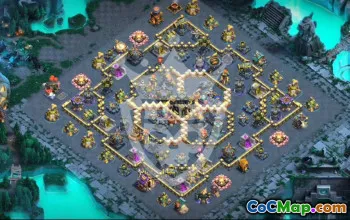 Copy Town Hall 17 Base Layouts with Link #51479