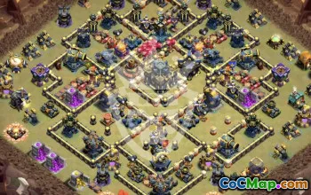 Top Town Hall 17 Base Layouts & Maps #51491