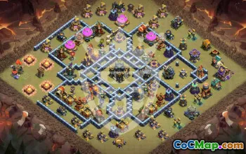 Top Town Hall 17 Base Layouts for Clash of Clans #51689