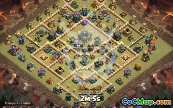 Top Copy Base Layouts for Clash of Clans TH17 #51700