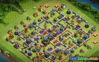 Top Town Hall 17 Base Layouts for Clash of Clans #51724