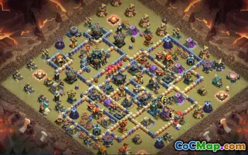 Copy Town Hall 17 Base Layouts for Clash of Clans #51733