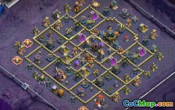 Best Copy Base Layout for TH17 Clash of Clans #51753