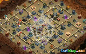 Top Town Hall 17 Base Layouts with Copy Link #51757