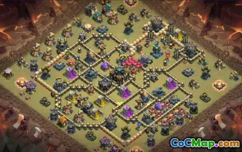 Copy Town Hall 17 Base Layouts for Clash of Clans #51782
