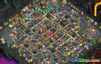 Best Copy Base Layout for Town Hall 17 #51789