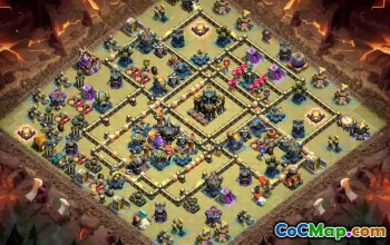 Copy Town Hall 17 Base Layouts for CoC #51807