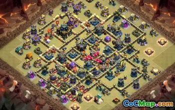 Best Copy Base Layout for Clash of Clans Town Hall 17 #51811