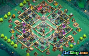 Top TH17 Base Layouts & Copy Links for Clash of Clans #51836