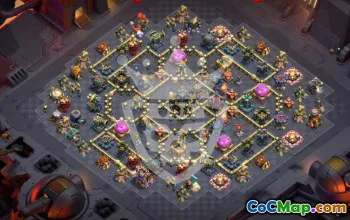 Clash of Clans TH17 Base Layouts with Copy Links #51863
