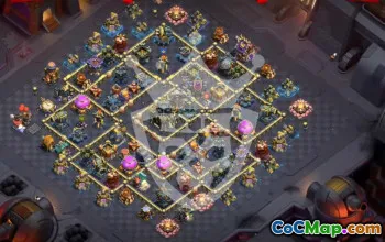 Best Copy Base Layout for TH17 Clash of Clans #51865