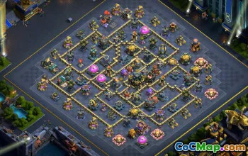 Clash of Clans TH17 Base Layouts & Copy Links #52054