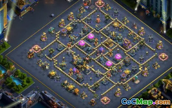Top Clash of Clans Base Layouts for Town Hall 17 #52058