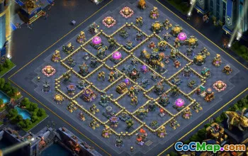 Copy TH17 Base Layouts for Clash of Clans #52061