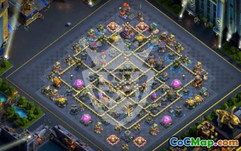 Top Town Hall 17 Base Layout Copy & Link #52219