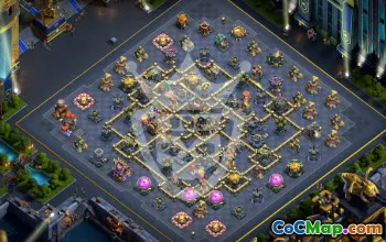 Top Town Hall 17 Base Layouts with Copy Links #52220