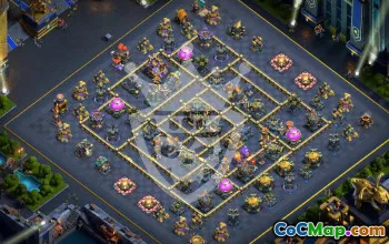 Top Clash of Clans TH17 Base Layouts & Maps #52221