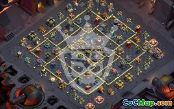 Top CoC Town Hall 17 Base Layouts with Copy Link #52232
