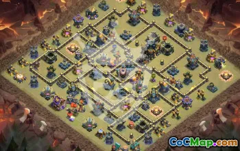 Top Clash of Clans TH17 Base Layouts to Copy #52235
