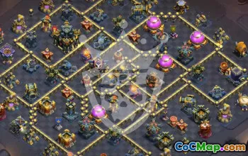 Copy a Perfect Town Hall 17 Base Layout #52270