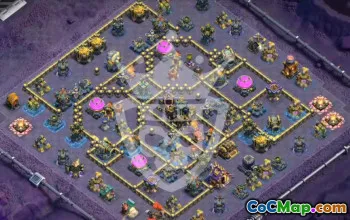 Best Copy Town Hall 17 Base Layouts & Maps #52283