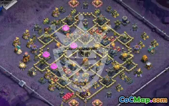 Copy TH17 Base Layout for Clash of Clans #52293