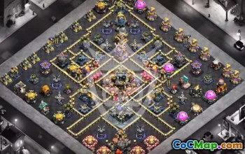 Top Copy Base Layouts for Clash of Clans TH17 #54455