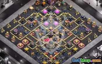 Top Copy Base Layouts for TH17 Clash of Clans #54456