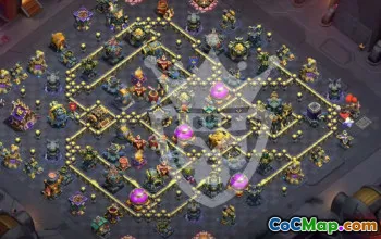Top Clash of Clans TH17 Base Layouts for Copying #54647