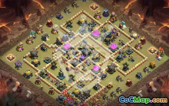 Top Town Hall 17 Base Layouts for Clash of Clans #55279