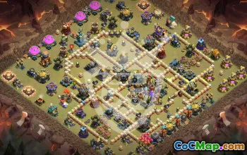 Ultimate TH17 Base Layouts for Clash of Clans #55283