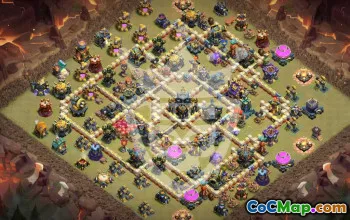Best Copy Base Layouts for Town Hall 17 #55284