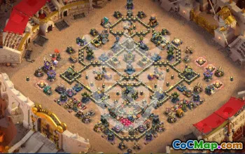 Copy Town Hall 17 Base Layouts for Clash of Clans #55321