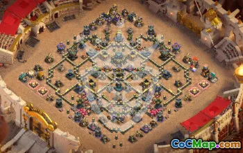 Copy Town Hall 17 Base Layouts for Clash of Clans #55322