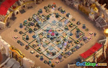 Best Copy Base Layout for TH17 Clash of Clans #55326