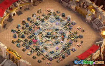 Copy Clash of Clans Town Hall 17 Base Layouts #55328