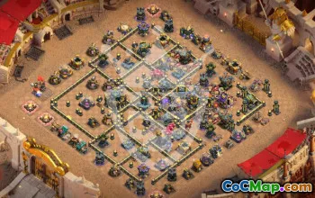 Top Town Hall 17 Base Layouts with Copy Link #55329