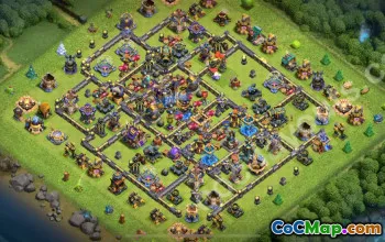 TH18 Trophy Defense Base with Link 2025 #57126