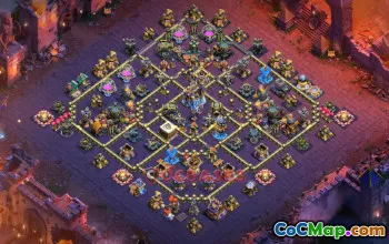 TH18 War Base with Copy Link #56782
