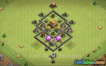 TH4 Farming Base Link - Anti Everything Hybrid Design #18123