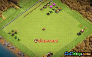 TH4 Fun Base: Clash of Clans Copy Base for Progress! #23867