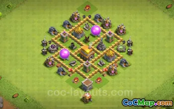 TH5 Farming Base 2024: Anti-Everything & Hybrid Layout #18143